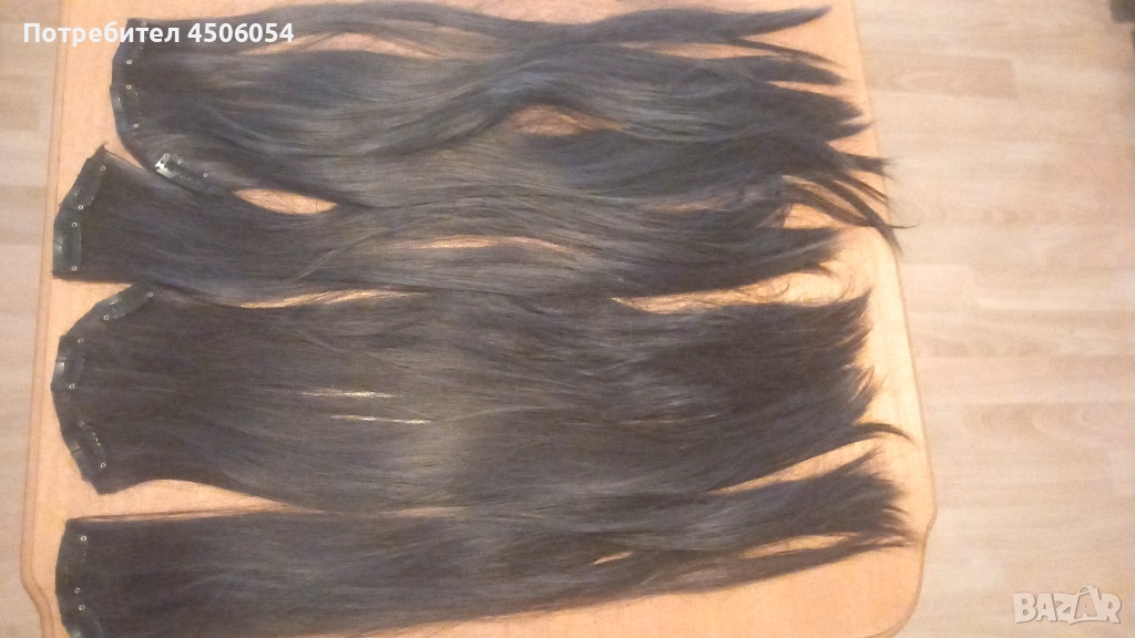 Естествена коса 55см., снимка 1