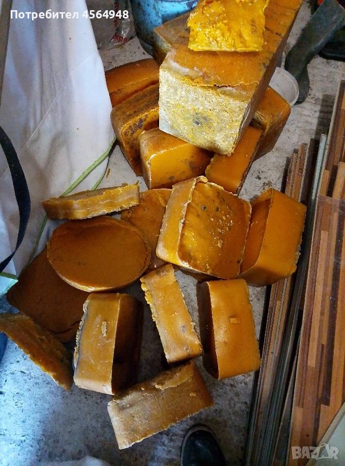 Пчелен восък от разпечатки 6 евро , снимка 1