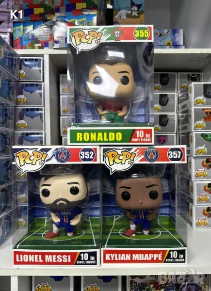 Големи Funko Pop фигурки 30см, Ronaldo/Lionel Messi/Kylian Mbappe Pop , снимка 1