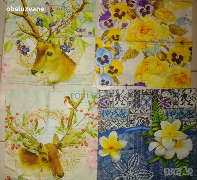 Квадратни калъфки, нови, снимка 1