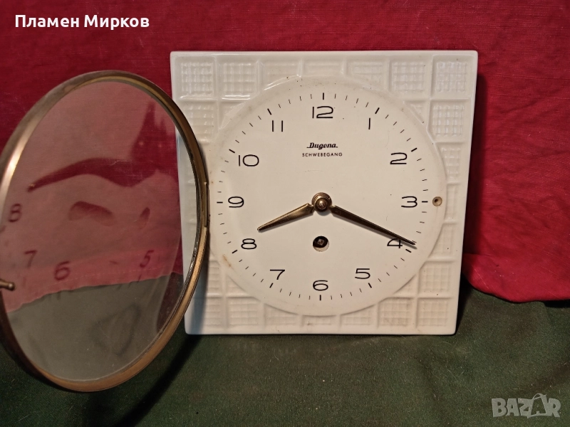 Германски стенен часовник Dugena, снимка 1