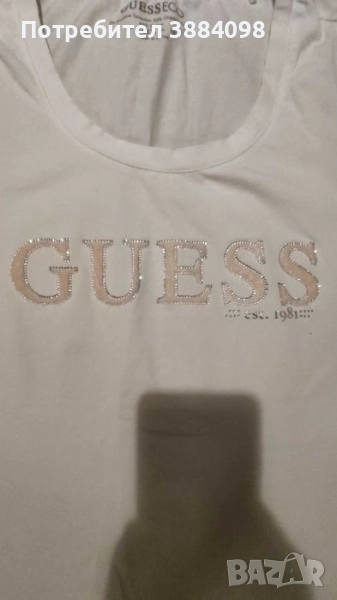 Дамска тениска Guess размер М, снимка 1