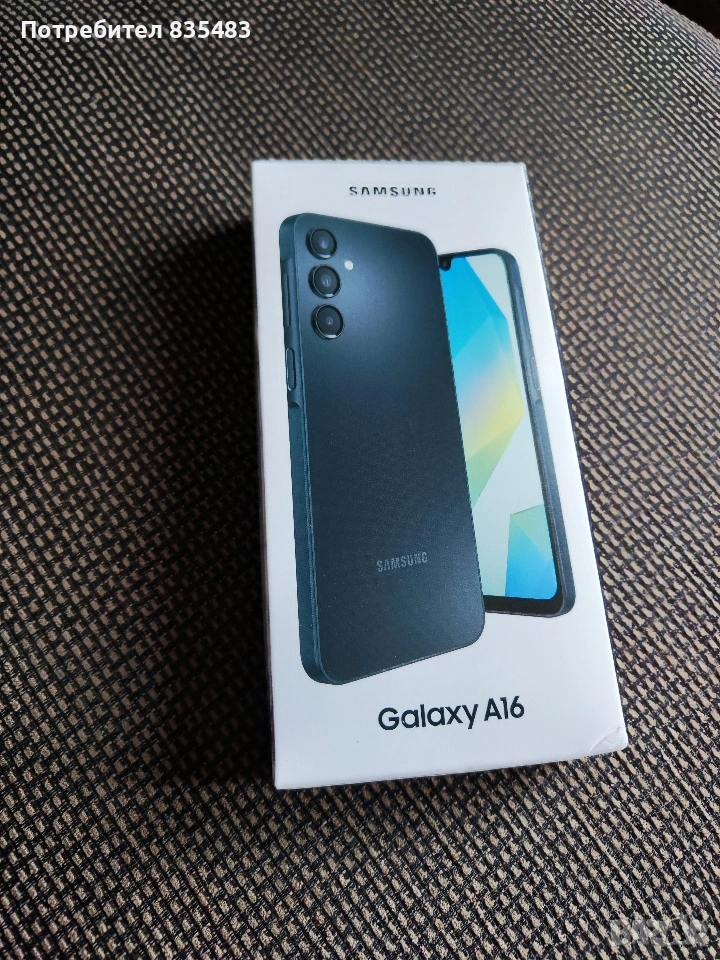 Samsung a16 чисто нов с гаранция 24м., снимка 1