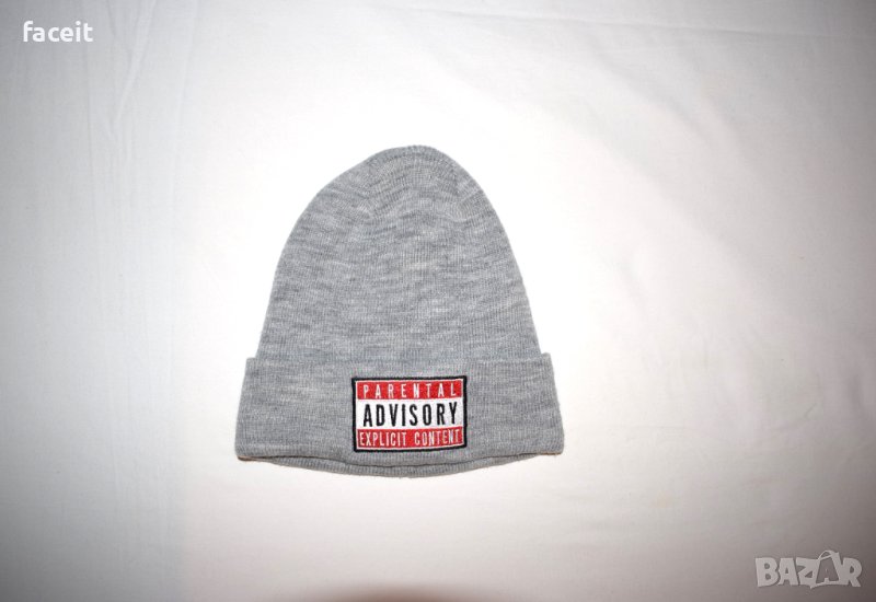 H&M - Parental ADVISORY Explicit content - Страхотна зимна шапка, снимка 1