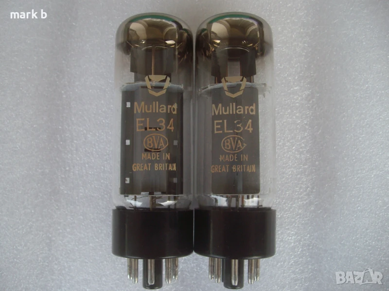 Радиолампи нови NOS EL34 Mullard, снимка 1