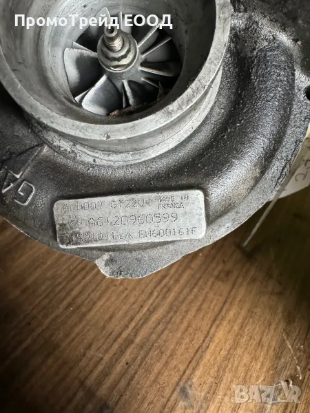 Турбина Турбо Мерцедес Mercedes C270 E270 W203 W209 W211 W163 CLK270 A6120960599 AL007GT22V OM612, снимка 1