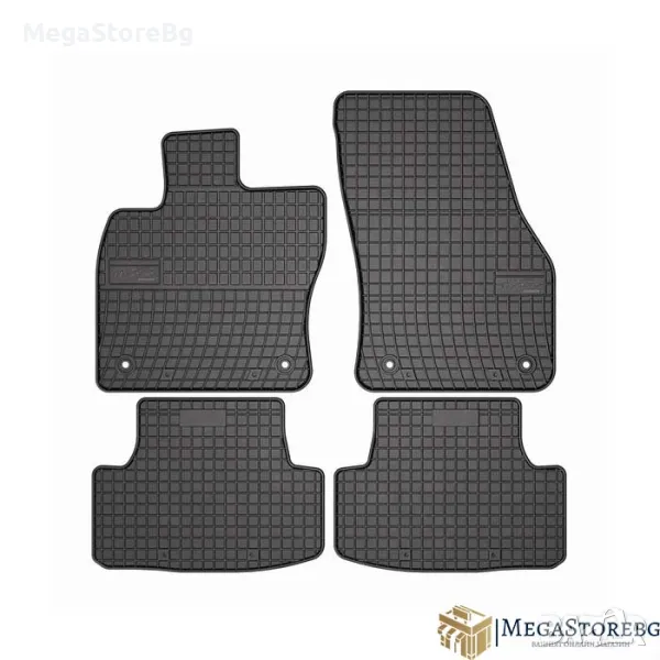 Гумени стелки Frogum за Seat Ateca 2016+ / Skoda KAROQ 2017+ / VW T-Roc 2017+, снимка 1