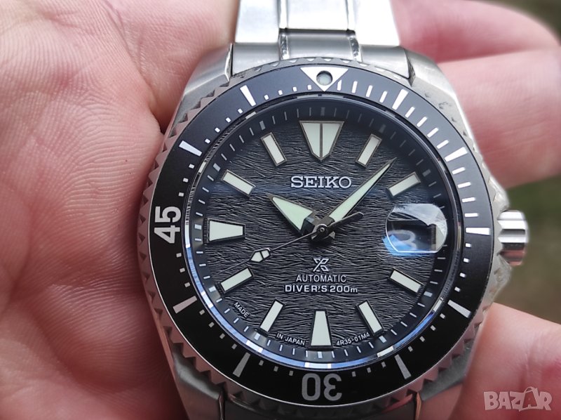 Seiko mod 44mm Shogun titanium, снимка 1