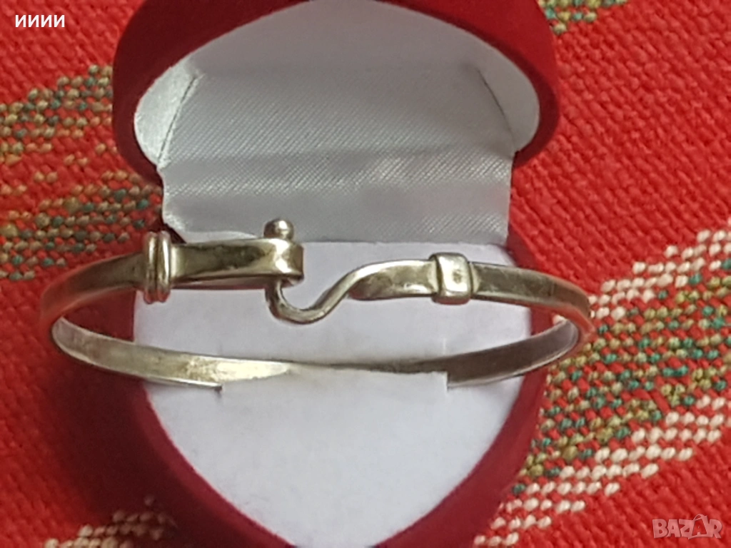 Сребърна гривна 925, снимка 1
