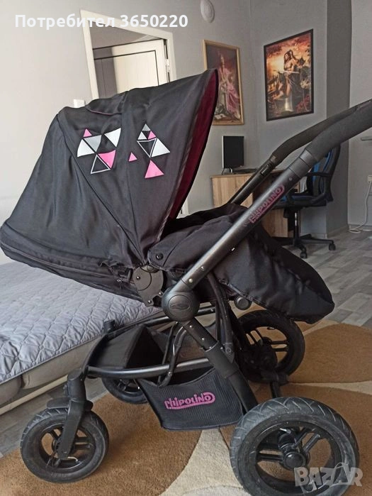 Комбинирана количка Chipolino lumix, снимка 1