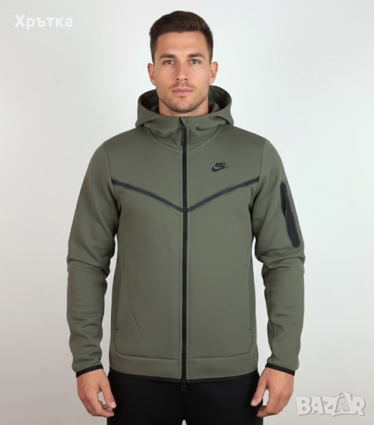 Nike Tech Fleece Windrunner - Оригинално мъжко горнище размер S, снимка 1