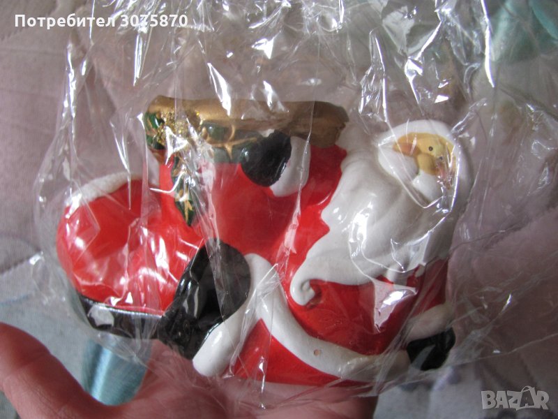 Нова свещ Коледен ботуш - Коледна свещ, снимка 1