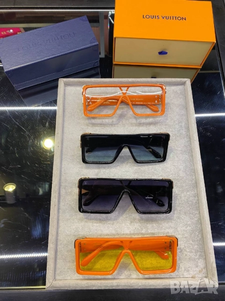 очила с черен обикновен калъф и ув защита maybach louis vuitton, снимка 1