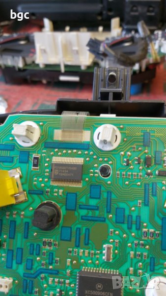 Ремонтен Комплект Километраж Екран PEUGEOT 206 PEUGEOT 206 CC SW и други Пиксели Екран, снимка 1