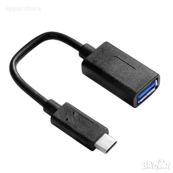 Адаптер  USB3.1 C-A, M/F, OTG, 15cm SS3011111, снимка 1