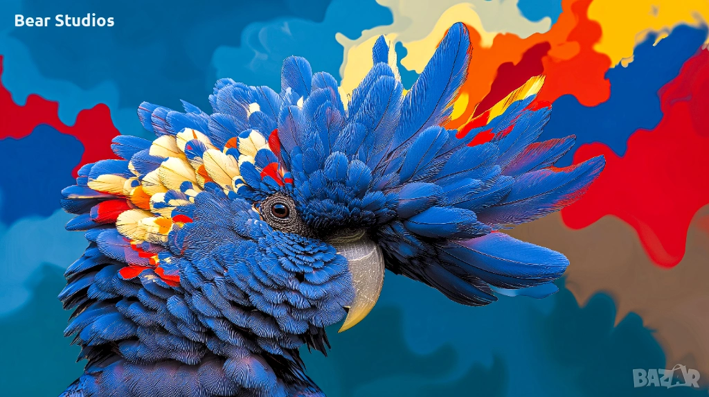 Постер / плакат, матов - Папагал, снимка 1