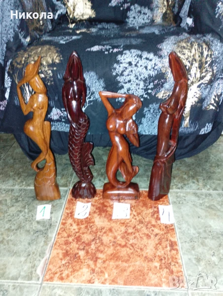 Женски дървени пластики, снимка 1