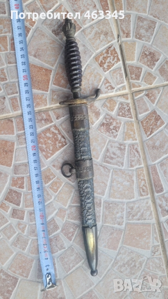 Нож, кама, кинжал, кортик, сръбски царски кортик, снимка 1