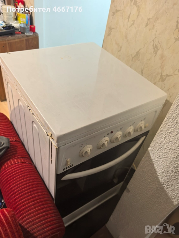 Комбинирана печка газ и ток, снимка 1