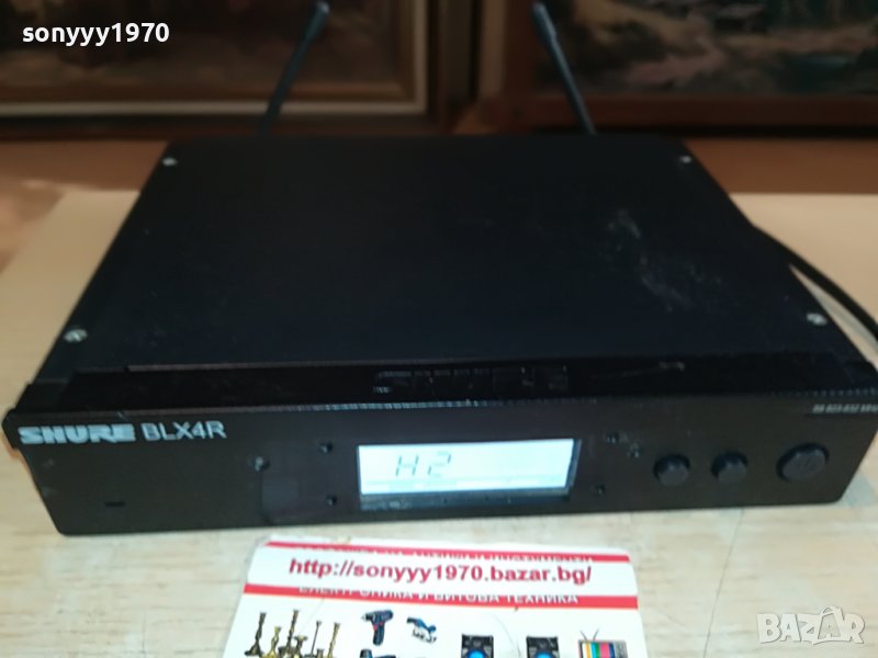 🔥SHURE BLX4R S8 823-832MHz 0910221632, снимка 1