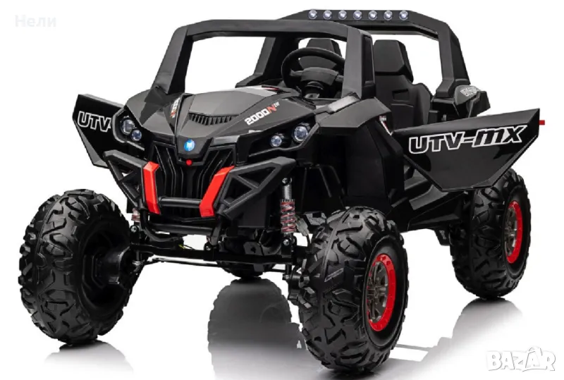 Двуместен акумулаторен джип Super Star 24V батерия, снимка 1