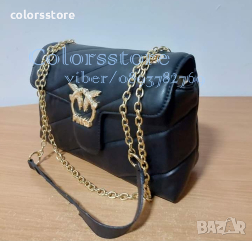 Черна чанта Pinko кодSG32D, снимка 4 - Чанти - 44890076