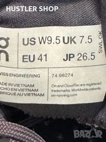 Маратонки ON CLOUD WATERPROOF.Номер 41, снимка 7 - Маратонки - 50741841