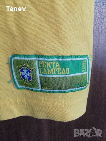 Brasil Brazil Nike #10 оригинална тениска памучна номер 10 размер М Бразилия , снимка 5 - Тениски - 43732118