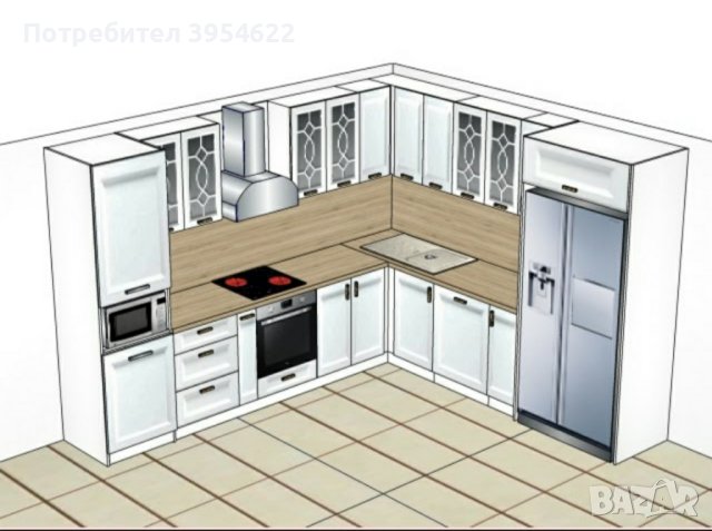 Мебели Кухня Изработка на Вратички, снимка 7 - Дърводелски услуги - 43863551