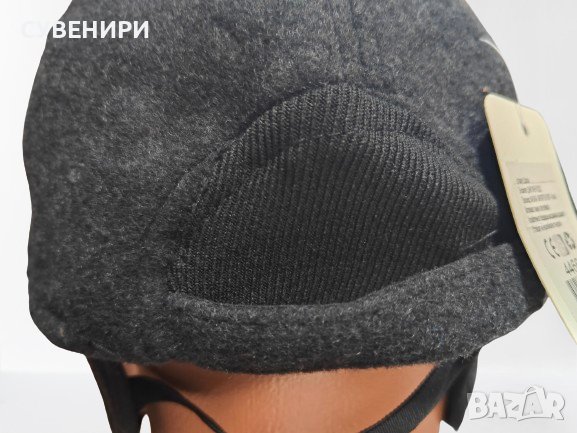 Мъжка шапка с козирка и ушанки от плат, снимка 5 - Шапки - 43409954