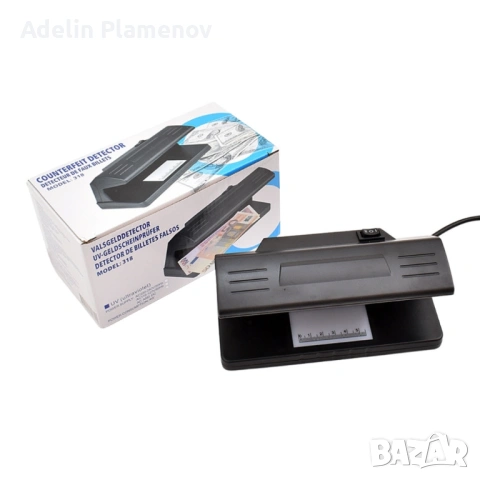 Детектор за банкноти 318, UV фенер, 220VAC, 4W, снимка 3 - Друга електроника - 53414026