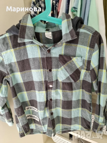 Детски ризи от 92ри до 128ми размер, снимка 3 - Детски якета и елеци - 51709555