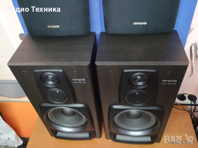 Трилентови тонколони AIWA SX-Z9300 Прекрасен звук и супер бас! Изпращам видео. , снимка 11 - Тонколони - 52371601
