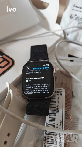 Apple Watch 10 46mm Rose Gold, снимка 3 - Смарт часовници - 53457740