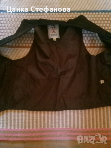 Винтидж мъжки велурени елек, снимка 3 - Колекции - 51855154