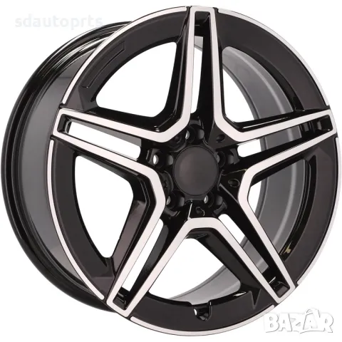 18" Джанти Мерцедес 5x112 Mercedes W204 W205 W206 W212 W213 CLA GLC, снимка 2 - Гуми и джанти - 49174112