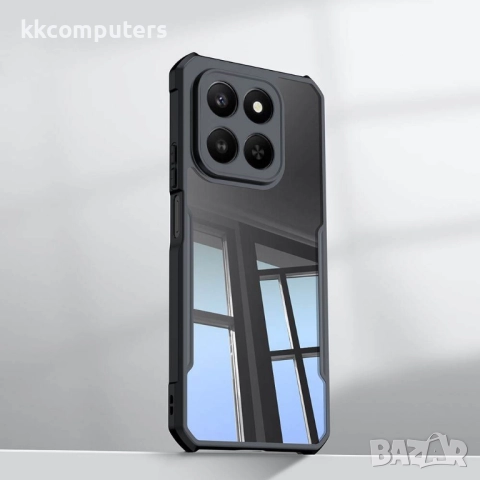 XUNDD Калъф за Honor X7d / 400 Smart с Прозрачен акрилен гръб- TPU рамка, Airbag технология, вкл. Пр, снимка 3 - Калъфи, кейсове - 52466087