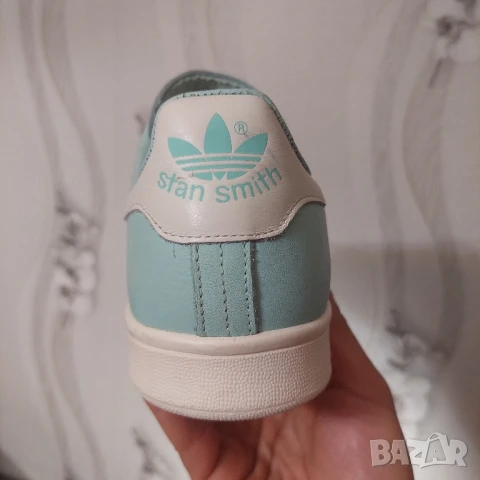 ADIDAS ORIGINALS STAN SMITH "FROZEN GREEN" номер 43,5-44, снимка 14 - Маратонки - 42609754
