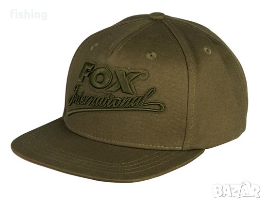 Шапка Fox Khaki College Snapback, снимка 1 - Екипировка - 36591031