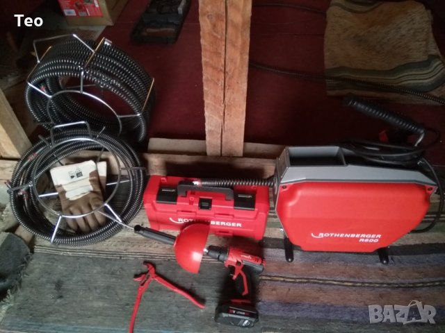 Почистване на канали и тръби, Отпушване на канали и тръби с ротация или хидро джет