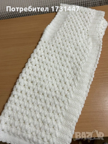 Продавам плетен елек на една кука, снимка 5 - Елеци - 53302482