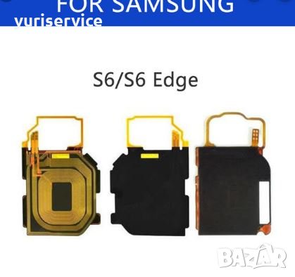 Лентов кабел за NFC антена и безжично зареждане за Samsung Galaxy S6 S6 Edge , снимка 1 - Резервни части за телефони - 27133882