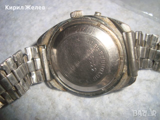 Часовник СЛАВА АВТОПОДЗАВОД 27 Камъка ОРИГИНАЛНА Рядка ВЕРИЖКА ЛЕНИНГРАД Маркирана с КОТВИЧКИ 30873 , снимка 5 - Антикварни и старинни предмети - 37918628