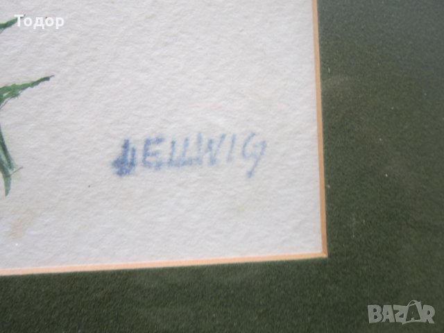 Страхотна стара рисувана картина подписана 3, снимка 2 - Картини - 26703019