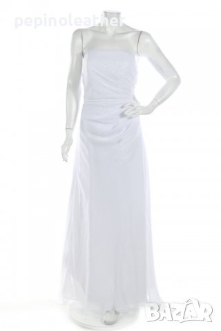 НАМАЛЕНА - нова американска бяла абитуриентска бална рокля David's Bridal, снимка 1 - Рокли - 38869854
