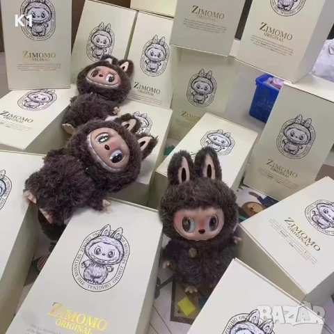 НОВО! Голямо Лабубу Zimomo Original 38cm, Labubu Zimomo The Monsters, снимка 5 - Плюшени играчки - 51147908