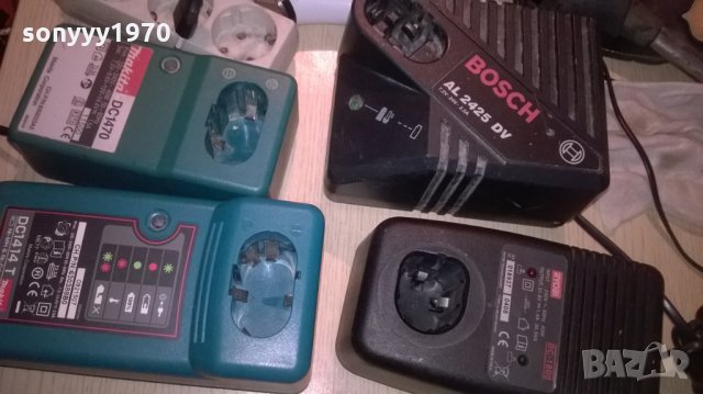 makita bosch ryobi BATTERY charger, снимка 2 - Винтоверти - 26507081