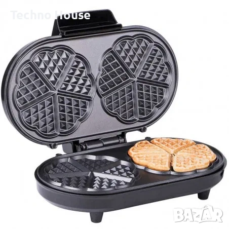 Двоен гофретник Boma BM- 911 - 1200w, снимка 2 - Гофретници - 53141675