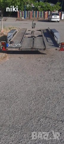 Авто Платформа Hofman 5,7м БАРТЕР, снимка 6 - Ремаркета - 50872155