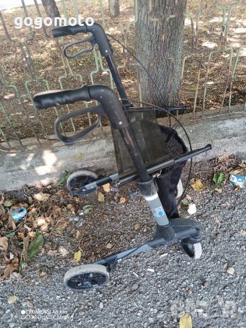 Алуминиева олекотена проходилка, ролатор , снимка 11 - Ролатори - 37622383